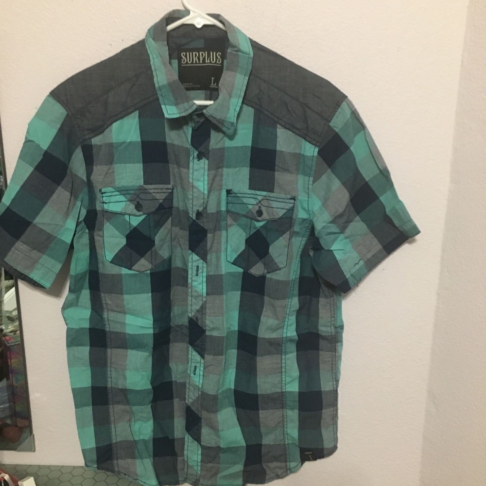 Large Surplus button down